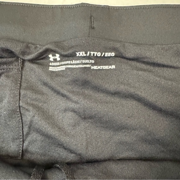 Under Armour Women’s Fly By 2.0 Loose Fit Lined Tie Running Shorts Black - Picture 3 of 6